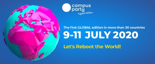 Participation at Campus Party Greece 2020 (10/07/20, Online)  